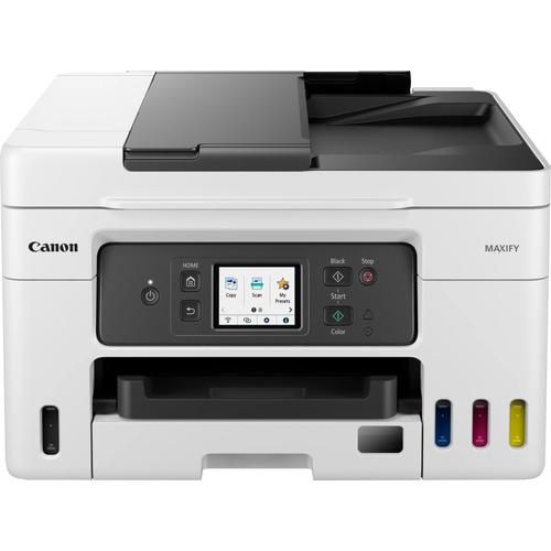 Multifunctional Inkjet Canon MAXIFY GX4050, A4, Color, 18 ppm, Duplex, ADF, USB, Retea, Wireless (Alb)