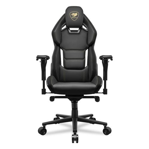 Scaun Gaming Cougar Hotrod Royal, Greutate maxima 136 kg, Cotiere ajustabile 4D (Negru)
