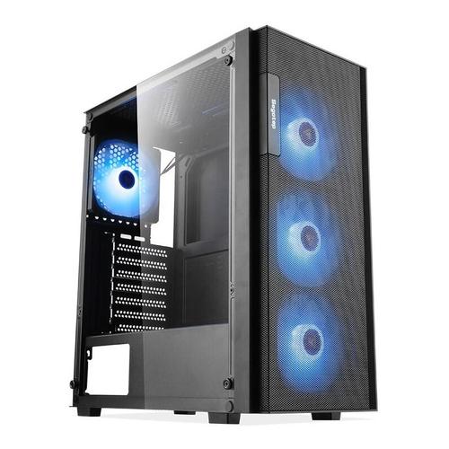 Carcasa Segotep Axe 5, Middle Tower, Fara sursa, mATX, mITX (Negru)