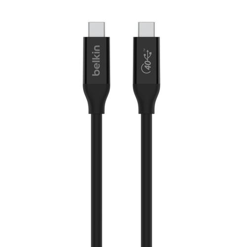 Cablu de date Belkin CONNECT USB-C, 0.8M, Negru