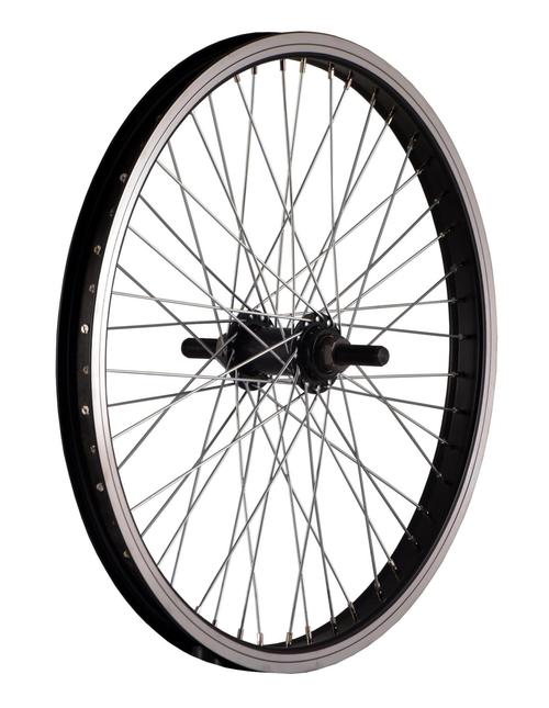 Roata Fata 20inch Cerurim, Janta Simpla Bmx Othin, 406X25, V-Brake, 48H, Neagra