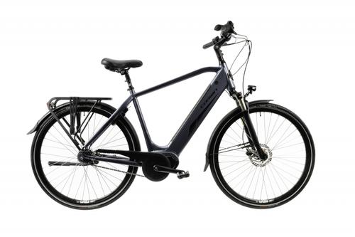 Bicicleta Electrica Corwin 28427, roti 28 Inch, cadru 530mm, 7 Viteze, motor250 W, Gri