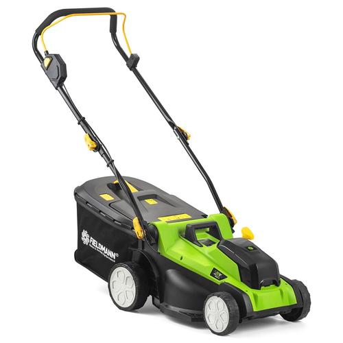 Masina de tuns iarba/gazon Fieldmann FZR 70375-0 2x20 V Latime de taiere 37 cm 40 L Fara acumulatori (Negru/Verde)