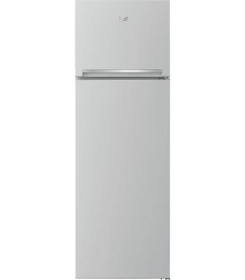 Frigider cu 2 usi Beko RDSA310M40SN, 306 L, Clasa E, Termostat reglabil, Cooling fan, Iluminare LED, XXL Bottle, H 175 cm (Argintiu)