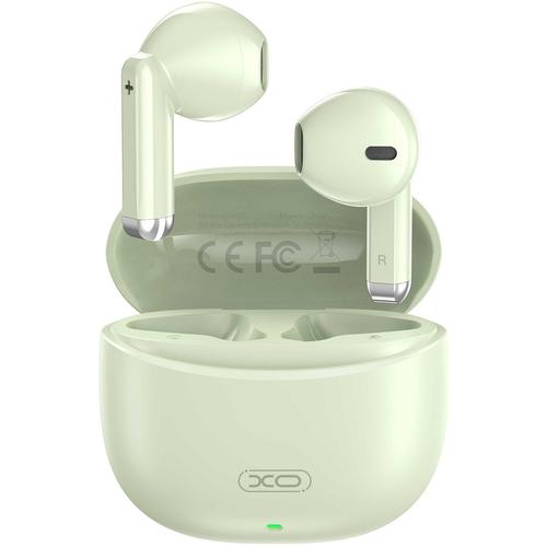 Casti True Wireless XO Design X33, Bluetooth, Microfon (Verde)