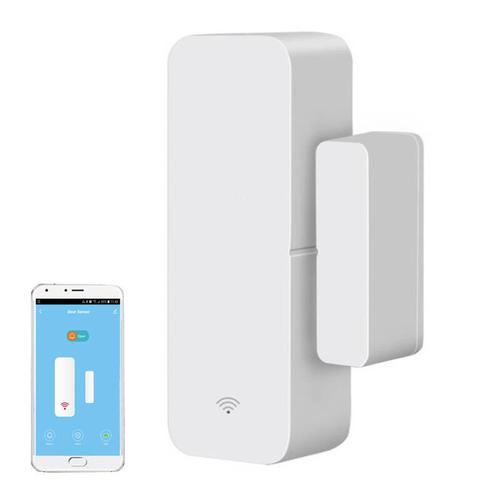 Senzor de fereastra/usa Wireless Gosund S2, Smart, notificari, Aplicatie mobila, Asistent vocal, Alb