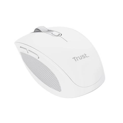 Mouse Optic Trust Ozaa, USB Wireless/Bluetooth, 3200 DPI (Alb)