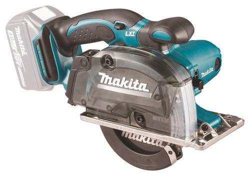 Masina debitat metale Makita DCS552Z, LXT 18 V, 136x15.8 mm, 3600 rpm, Fara acumulatori (Negru/Albastru)