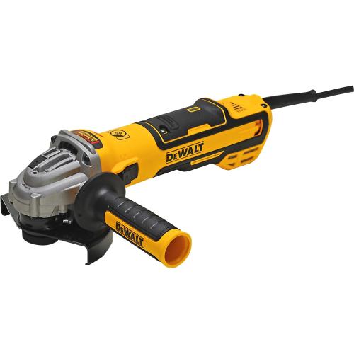 Polizor unghiular profesional DeWALT DWE4357-QS, Motor fara perii, 1700 W, 10500 rpm, 125 mm (Negru/Galben)