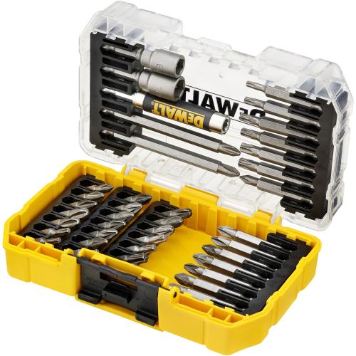 Set 40 accesorii Dewalt DT70702-QZ, adaptor biti