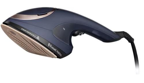 Aparat de calcat vertical cu abur Russell Hobbs Steam Genie 2 in 1 28370-56, 1700 W, rezervor 0.15 l, Tehnologie One Temperature (Albastru) Aparat de calcat vertical cu abur Russell Hobbs Steam Genie 2 in 1 28370-56, 1700 W, rezervor 0.15 l, Tehnologie One Temperature (Albastru)