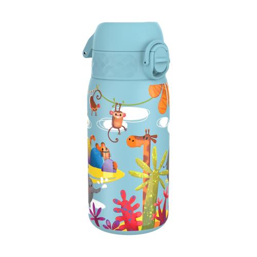 Sticla apa pentru copii Ion8 Safari, inox, 400ml Sticla apa pentru copii Ion8 Safari, inox, 400ml