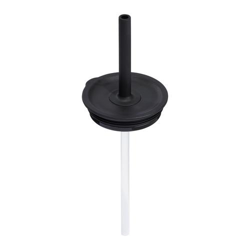 Capac cu pai pentru cana termos Hydro Flask, marimea S, Negru