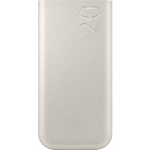 Acumulator extern Samsung EB-P4520XUEGEU, 20000mAh, 45W, PD, 3x USB-C (Bej)