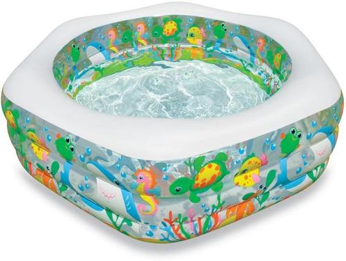 Piscina gonflabila INTEX Coral Reef 56493NP, 191 x 178 x 61 cm, 541 L (Multicolor)