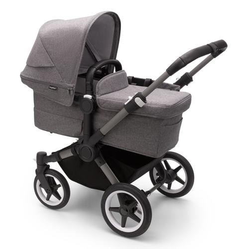 Carucior Bugaboo Donkey 5 Mono Graphite/Grey Melange Carucior Bugaboo Donkey 5 Mono Graphite/Grey Melange