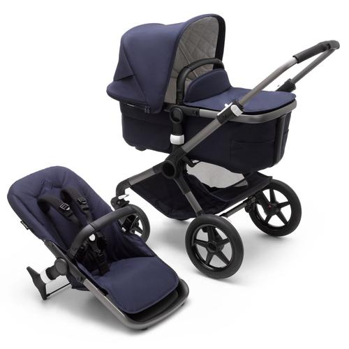 Carucior Bugaboo Fox 3 Classic Graphite/Dark Navy 2 in 1 Carucior Bugaboo Fox 3 Classic Graphite/Dark Navy 2 in 1