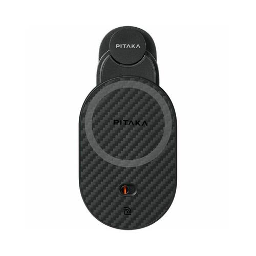 Suport auto cu incarcare Pitaka MagEZ Car Mount Pro 2 (Tesla), Magnetic, 15 W (Negru)