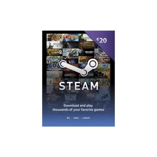 Valve STEAM WALLET 20 EURO (CD KEY)