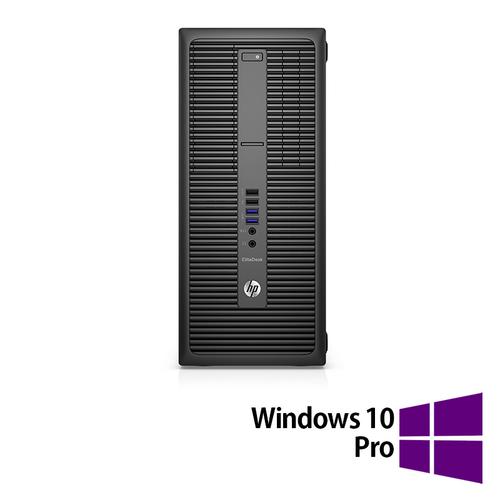 Calculator Sistem PC Refurbished HP 800 G2 Tower, Intel Core i5-6500 3.20GHz, 16GB DDR4, 512GB SSD + Windows 10 Pro