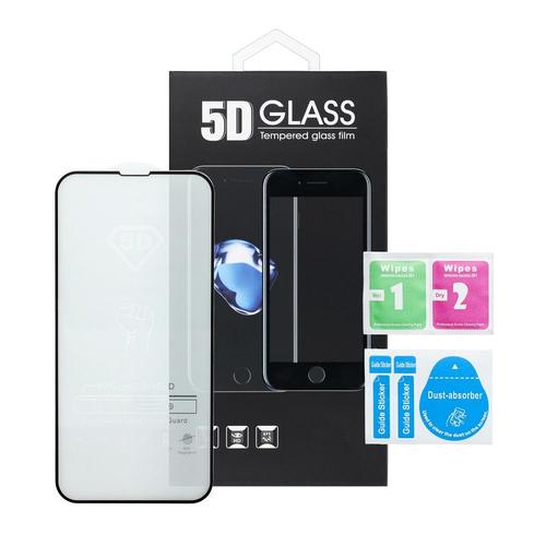 Protector de sticla 5D Omni pentru Xiaomi Redmi Note 12 4G/5G (Transparent/Negru)