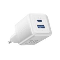 Incarcator retea Vention FEQW0-EU, 30W, 1 x USB Type-C, 1 x USB, 5V/3A, PD 3.0, QC 3.0, QC 4.0 (Alb)