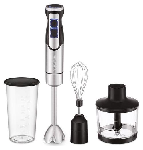 Blender Zelmer ZHB6000 Smart, 1500 W, 0.8 l, Recipient amestecare 0.5 l (Negru/Argintiu)