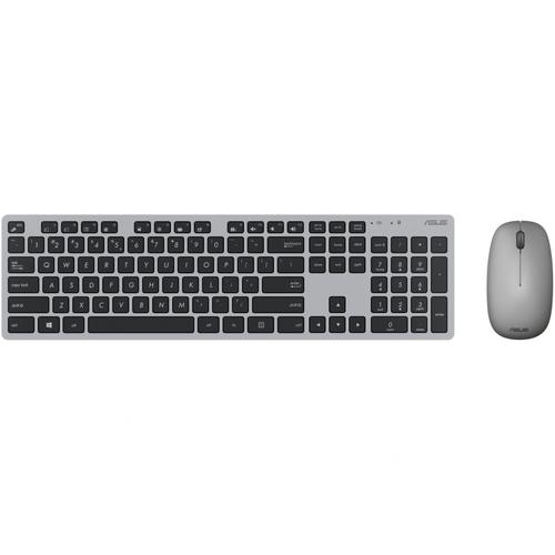 Kit Tastatura si Mouse Wireless Asus W5000, Layout INT (Gri) Kit Tastatura si Mouse Wireless Asus W5000, Layout INT (Gri)