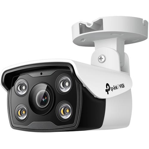 Camera de supraveghere TP-Link VIGI C330(6mm), 3MP HD, PoE, detectare inteligenta, full-color night vision, microfon integrat, suport ONVIF, IP67, control de la distanta (Alb)