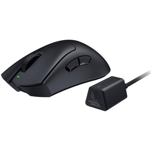 Mouse Razer DeathAdder V3 Pro, 5 butoane progamabile, rezolutie 30000 DPI, Dongle wireless HyperPolling inclus, Negru