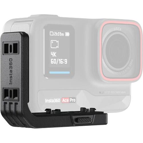 Suport de montare camera Insta360 vertical/orizontal pentru Ace si Ace Pro, Negru