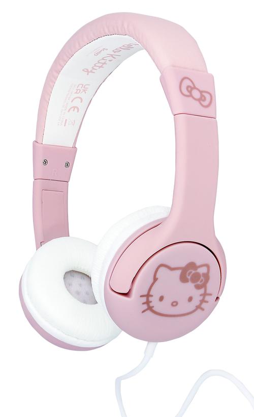 Casti Stereo OTL Hello Kitty, Pentru copii, Cu fir (Roz)