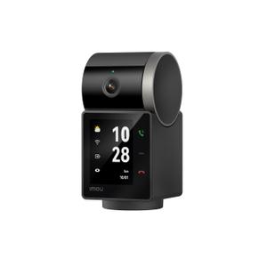 Camera supraveghere video interior IMOU Rex VT Pro 3K IPC-S2VBP-5M0WR, 5 MP, Lentila 3.6mm, Zoom 8x, Ecran 2.4", Microfon, Difuzor, IR 20m (Negru)