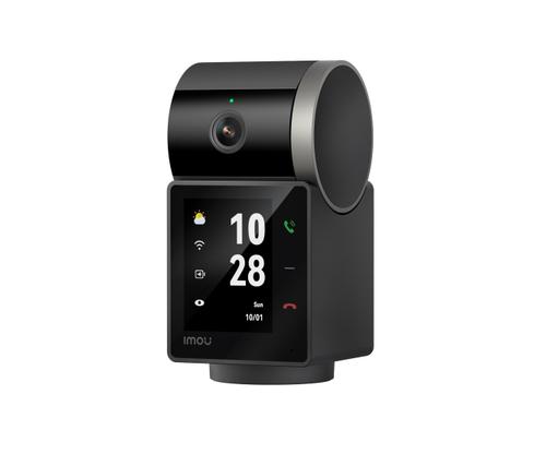 Camera supraveghere video interior IMOU Rex VT Pro 3K IPC-S2VBP-5M0WR, 5 MP, Lentila 3.6mm, Zoom 8x, Ecran 2.4inch, Microfon, Difuzor, IR 20m (Negru)