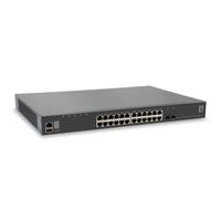 Switch LevelOne GTL-2891, 28 Porturi Gigabite (Negru)
