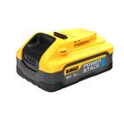 Baterie DeWALT PowerStack, 18V Li-Ion 5.0Ah, Galben/Negru