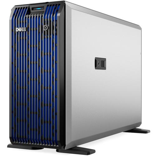 Server DELL PowerEdge T360, Intel Xeon E-2414 4 C / 4 T, 2.60 GHz - 4.5 GHz, 12 MB cache, 55 W, 16 GB DDR5 ECC, 2 TB HDD, 8 x LFF, 700 W, Fara sistem de operare