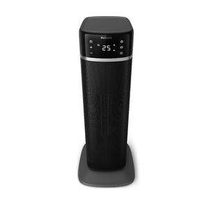 Aeroterma ceramica Philips CX5120/11, 2000 W, 4 setari, Wi-Fi, Tehnologie de incalzire ceramica PTC, protectie de siguranta, silentios, aplicatie Air+ (Negru)