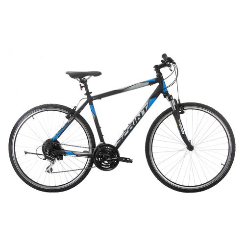 Bicicleta Sprint Sintero Man 28 Negru/Cyan 560mm 2022 - 0 | YEO