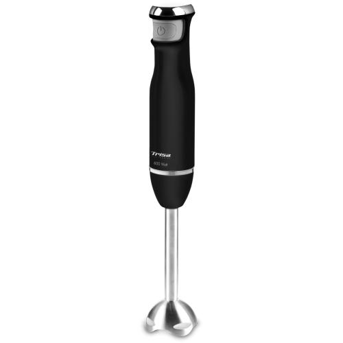 Blender de mana Trisa Diners Edition 6710.4210, 600 W, Tija Inox, Maner ergonomic (Negru)