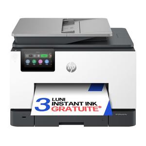 Multifunctional inkjet HP OfficeJet Pro 9132e, A4, Color, 25 ppm, Duplex, USB, Retea, Wireless, Bluetooth, eligibil Instant Ink (Negru/Alb)