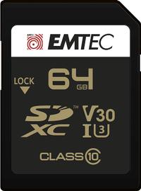 Card de memorie Emtec SpeedIN PRO, 64GB, SDXC, UHS-I U3, V30