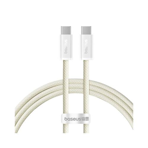 Cablu de date Baseus Dynamic 3 Series, USB-C la USB-C, 100W, Fast Charging, 1m, Galben