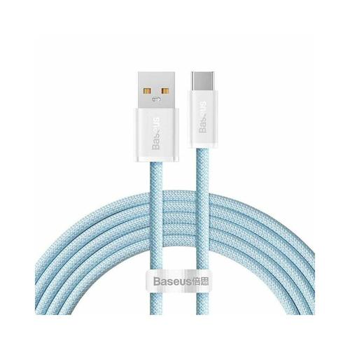 Cablu de date Baseus Dynamic Series, USB la USB-C, 100W, Fast Charging, 2m, Albastru