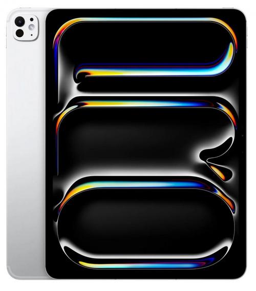 Tableta Apple iPad Pro 13 (2024) + Cellular, Procesor Apple M4, Ultra Retina 13inch, 8GB RAM, 512GB Flash, 12MP, LiDAR, Wi-Fi, Bluetooth, 5G, iPadOS (Argintiu)