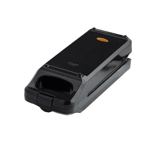 Aparat de gatit multifunctional Adler AD 3066, 900 W, Plite 18x9 cm (Negru)