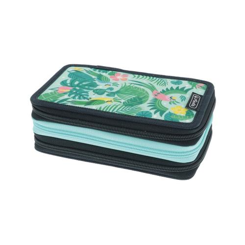 Penar echipat Herlitz motiv sweet jungle, 31 piese, 3 compartimente, 19 x 11.5 x 7 cm