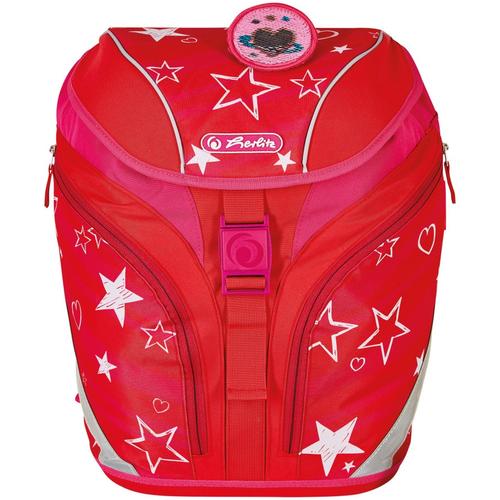 Ghiozdan neechipat Herlitz SoftLight motiv Stars&Stripes, dimensiune 38 x 28 x 23 cm