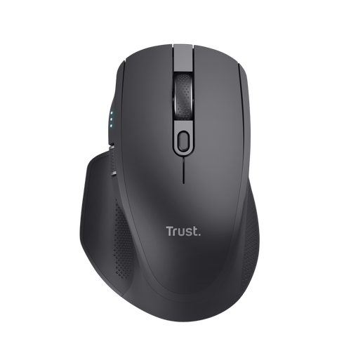 Mouse Optic Trust Ozaa+, 3200 dpi, Multi-Device, Wireless, Bluetooth (Negru)