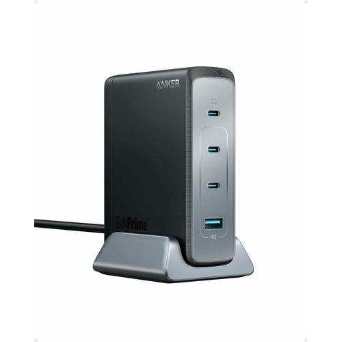 Incarcator retea Anker 737 GaNPrime 240W, 3x USB-C, 1x USB-A, PowerIQ 4.0 (Negru)
